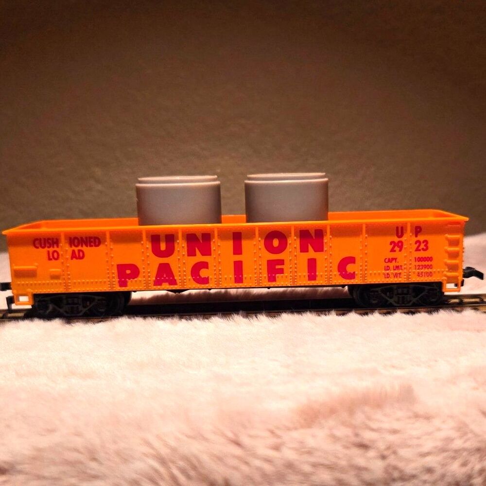 TYCO HO Scale Union Pacific 40' Gondola Cushioned Load UP2923 (PN344D) - Picture 3 of 8